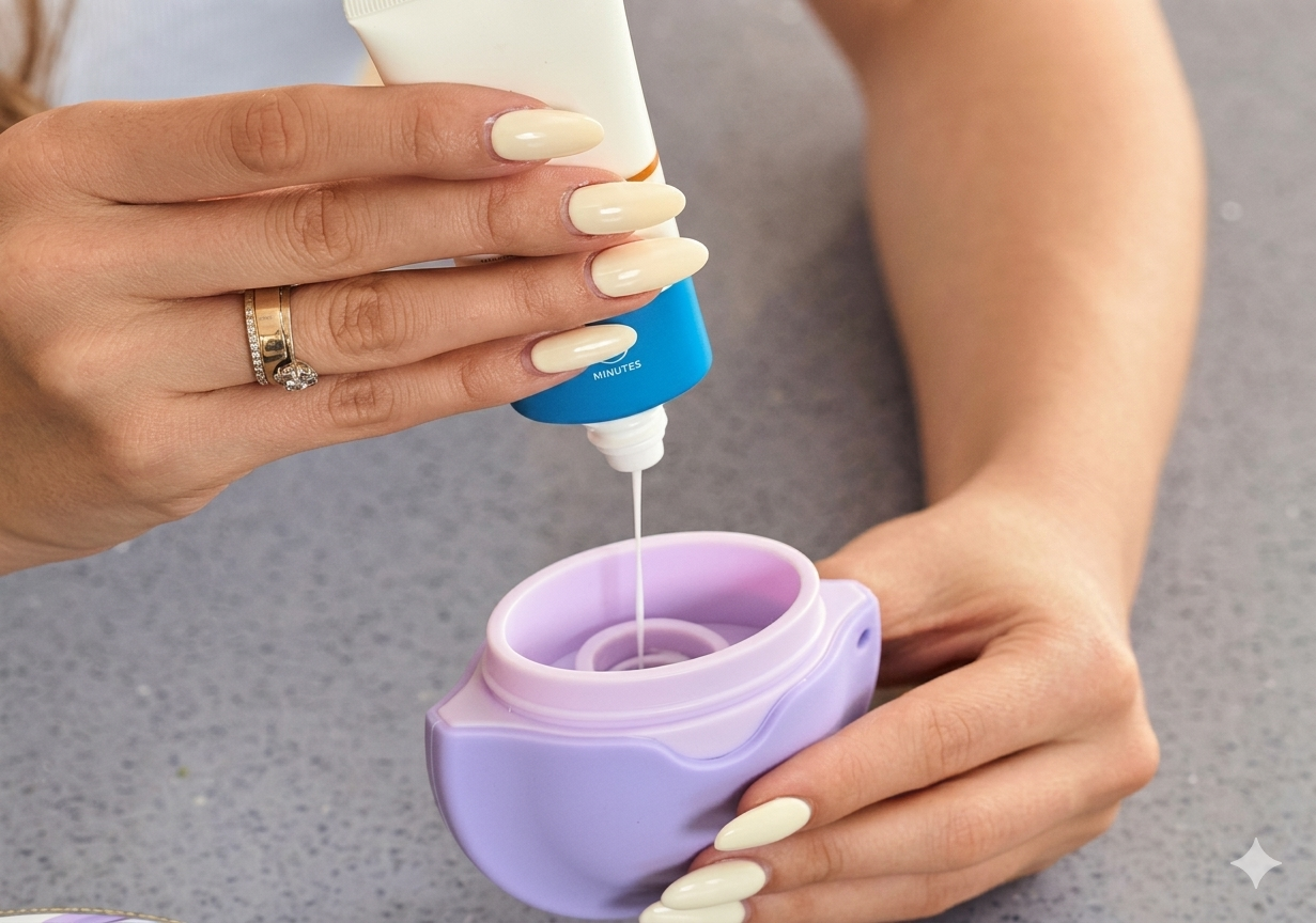 Refillable Portable Lotion Roller Sponge